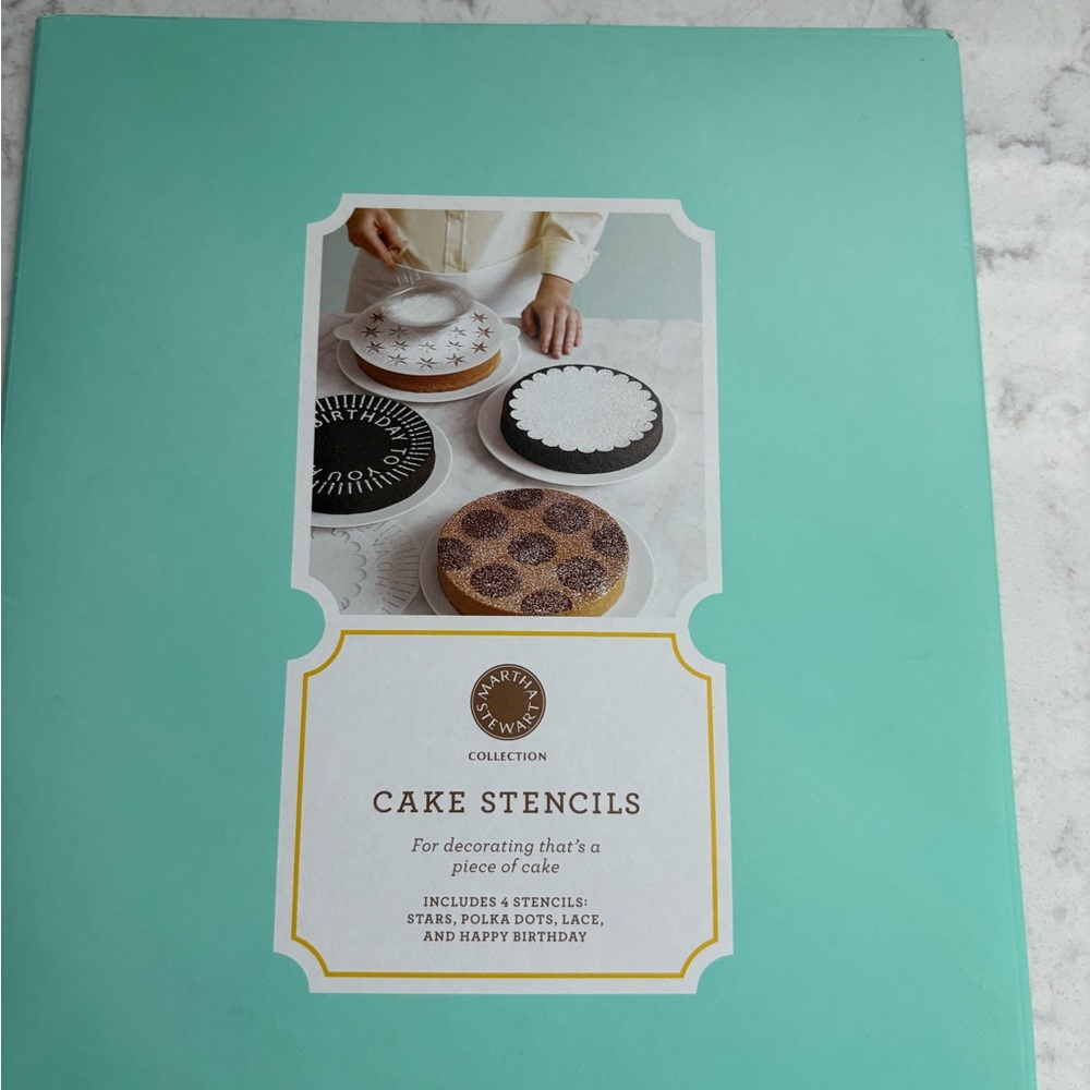 Martha Stewart Collection Cake Stencils -